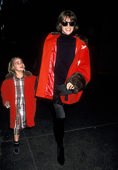 Nov. 1993: Taking daughter Bee Shaffer to the premiere of The Nutcracker.