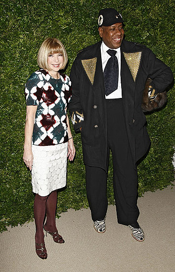 Anna Wintour and Andre Leon Talley. Anna Wintour and Andre Leon Talley.
