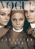 Vogue Italia January 2009: Anna Selezneva,Viktoriya Sasonkina,Anna Maria Jadogzinska by Steven Meisel