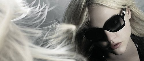 Chanel Eyewear SS 09: Sasha Pivovarova by Karl Lagerfeld