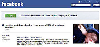 Moms Angered as Breastfeeding Pics Banned on Facebook 
