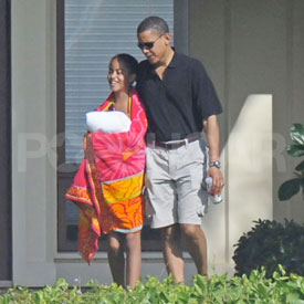 Barack Obama is a Father Elect