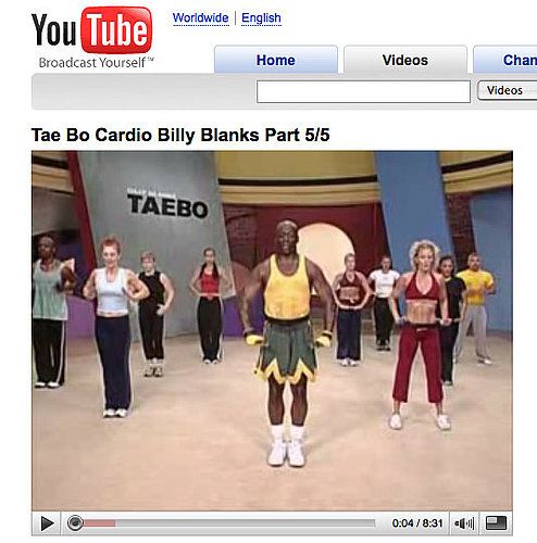 Fitness at Your Fingertips: Tae Bo on YouTube