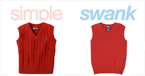 Simple or Swank: Red Sweater Vests  