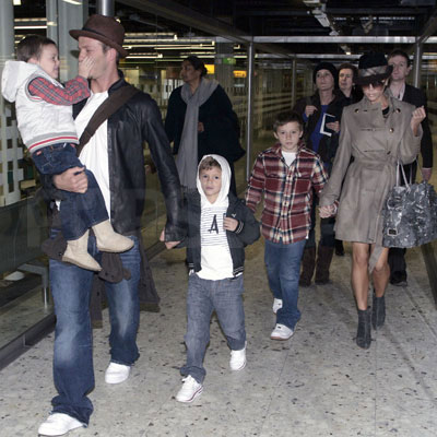 Beckhams Take Flight Beckhams Take Flight