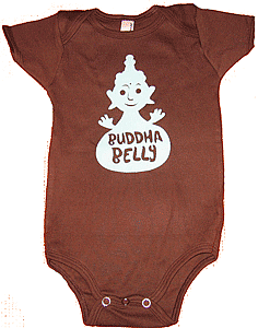 Buddha Belly onesie ($11)