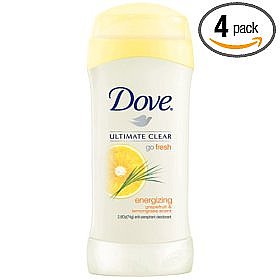 Dove Go Fresh, Anti-perspirant & Deodorant Energizing Grapfruit & Lemongrass