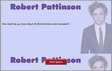Rob Pattinson Quiz