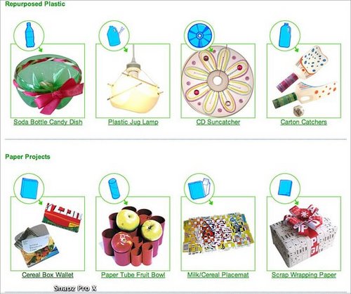 DIY Crafty Projects from Recycled Materials