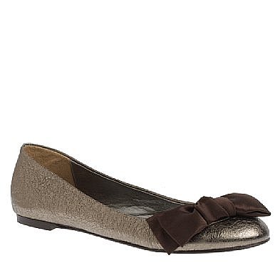 Women flats & moccasins Lulu metallic-leather ballet flats