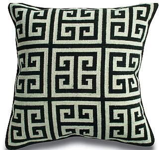 Steal of the Day:  Jonathan Adler Greek Key Pillow