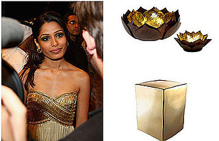 Inspired: Frieda Pinto's Glam Gold