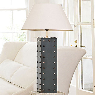 Steal of the Day: Riveted Metal Lamp