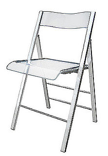 Steal of the Day: Lucite Fold-Away Chair