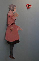 The Card Shop: Paper Doll Valentine