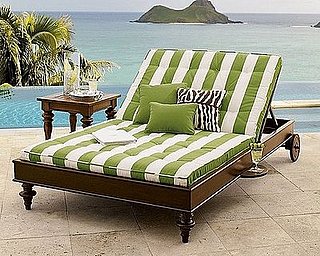 Crave Worthy: Rustic Teak Double Chaise