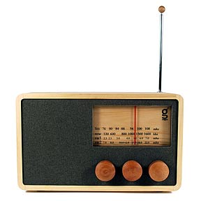 Nice and New: Areaware Magno Wooden Radio