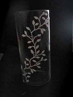 DIY: Rub-On Vase