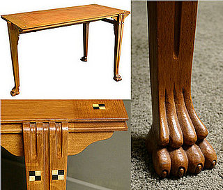 Crave Worthy: Théodore Reinach Moderne Carved Oak Table