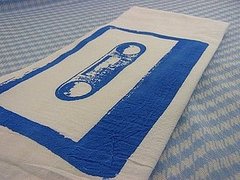 Etsy Find: Mix Tape Kitchen Towel