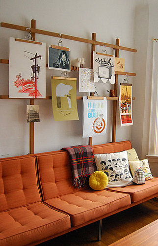 Cool Idea: Pant Hanger Picture Frames