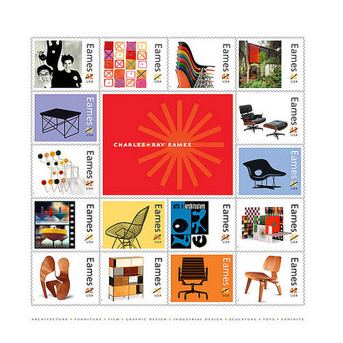 Nice and New: Charles & Ray Eames Stamps