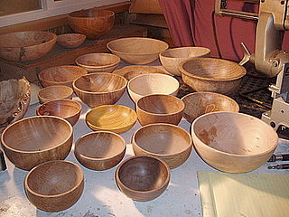 Casa Verde: Nick Stagg's Turned, Reclaimed Wood Bowls 
