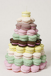 Nice and New: Point à la Ligne Macaroon Pyramid Candle