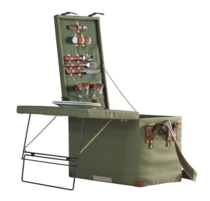 Nice and New: Picnic Trunk with Table