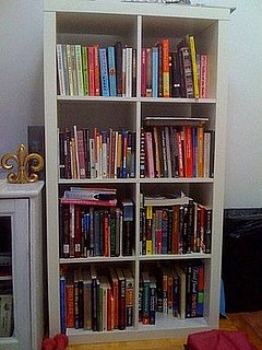 Before and After: A Color-Coordinated Bookcase