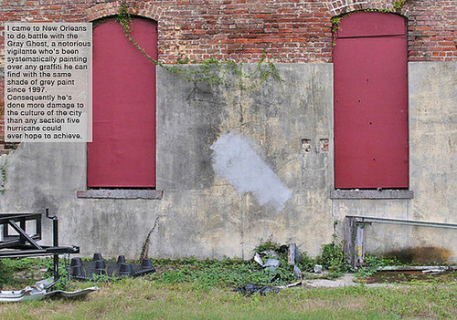 Before and After: Banksy v. the Gray Ghost