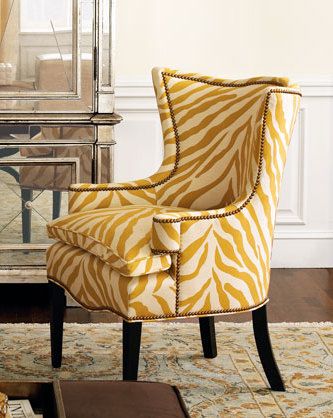 Crave Worthy: Sunflower Zebra Chair