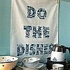Etsy Find: Do the Dishes Tea Towel
