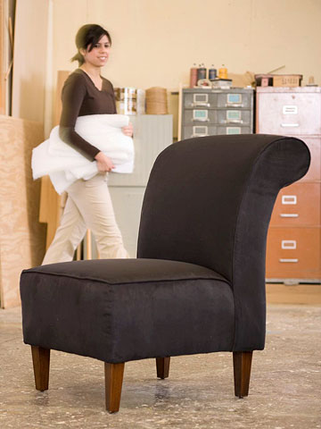 Before and After: Slipper Chair From Blah to Ta-da!