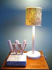 DIY: Map Lamp DIY: Map Lamp
