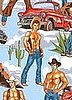 Product of the Day: Hunky Cowboy Fabric