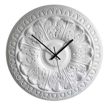 Desire/Acquire: Ceiling Medallion Clock 