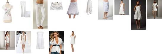 Lady in WHITE!