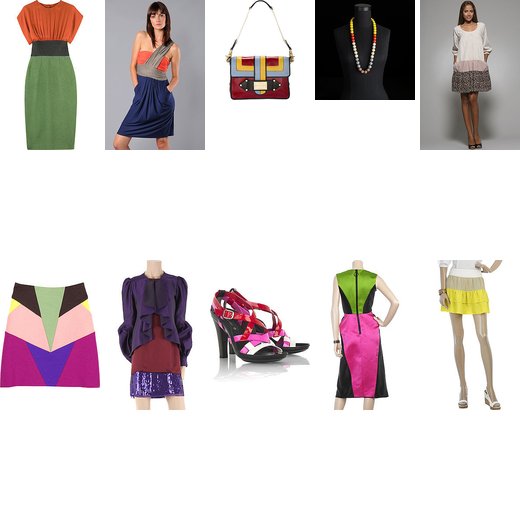 Top Ten Favorite Color Block Items