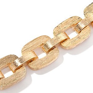 Tori Spelling Bold Brushed Link Bracelet 
