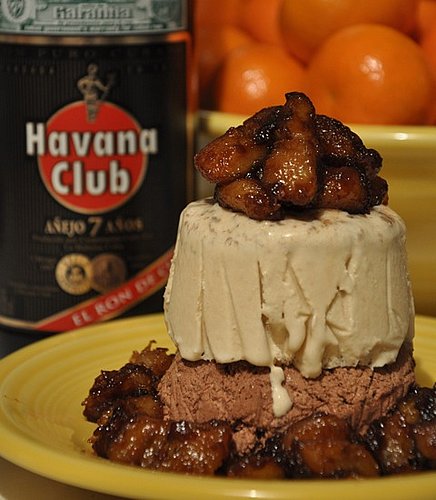 Bananas Foster Bombe Bananas Foster Bombe