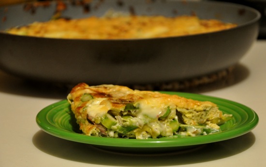 Eggcellent Frittata With Asparagus, Leeks, Mushrooms Eggcellent Frittata With Asparagus, Leeks, Mushrooms
