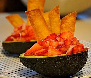 Served in an Avocado Bowl, Strawberry Salsa Is Scrumptious