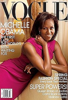 Photos of Michelle Obama On Cover Of Vogue March Issue