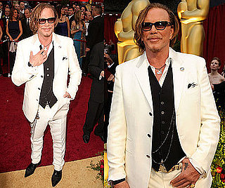 Oscars Red Carpet: Mickey Rourke