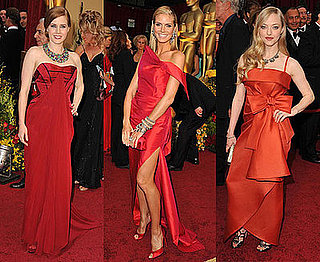 Which Oscars Attendee Looks Most Ravishing in Red?