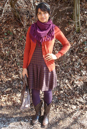 Look of the Day: Funky in the Fields 