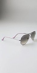 Fabworthy: Purple Ray-Ban Aviators 