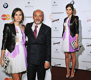 Pop Magazine Editor Dasha Zhukova in Rodarte Dress at Fetish by Christian Louboutin and David Lynch Exhibition