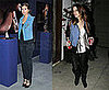 Russian Socialite Dasha Zhukova and Lindsay Lohan Both Wear Alexander Wang's Suede and Leather Motorcycle Jacket